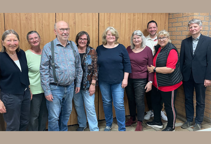 Die Gruppe in Santarcangelo di Romagna.